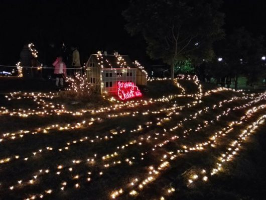 ミニチュアの町イルミ