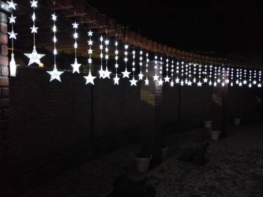 ぶどう棚イルミ