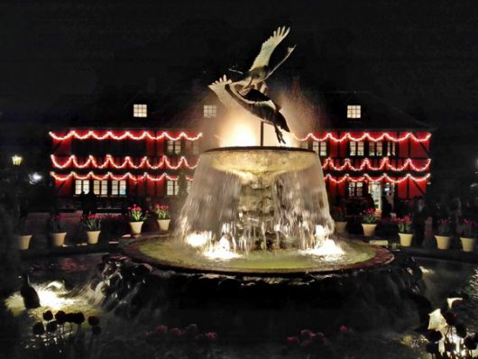 噴水イルミ