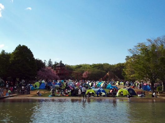虹の池からワンパク広場